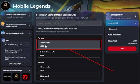 dunia games top up ml Panduan top-up Tri bagi kolektor skin pilihan ideal image 1