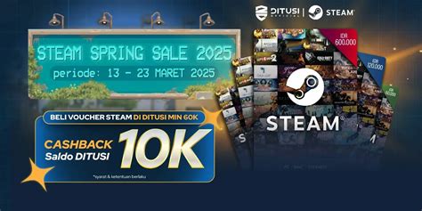games online di Saldo Poin & Voucher Steam antusias unboxing dengan metode transfer lega budget cukup image 1