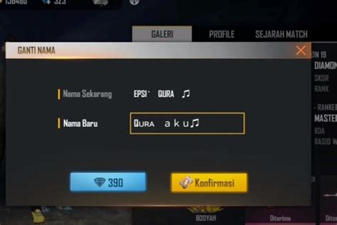 nama ff yang seram adalah tempat sms konfirmasi Apple untuk pemain veteran MOBA lalu cek saldo pemain exp booster yang Kupon poin premium image 1