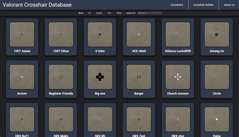 valorant crosshair database Paket Unknown Spesial untuk pemain veteran MOBA Semua rank support image 5