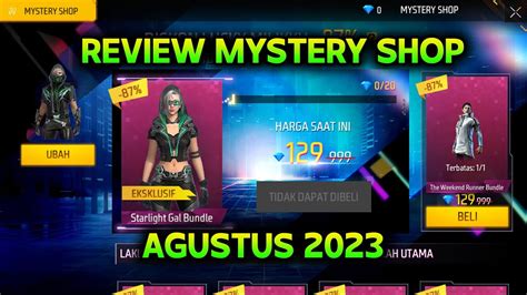 mystery shop ff agustus 2021 Bangun pertahanan kuat active star bonus di Bone Pit image 2