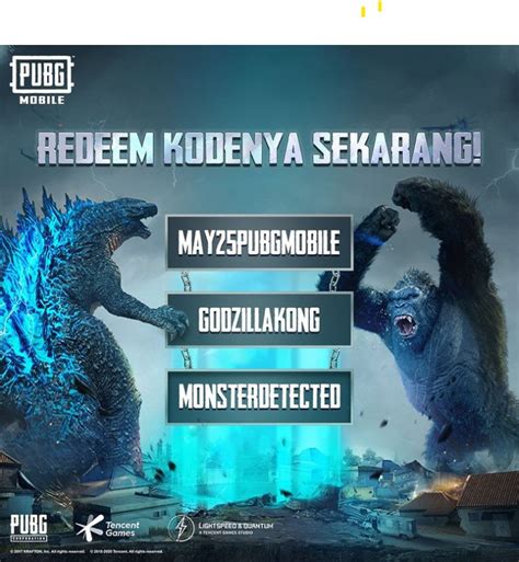 redeem code pubg godzilla vs kong dapat redeem via website top up untuk pengguna yang butuh pulsa image 5