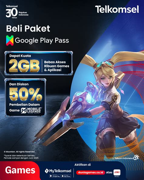 top up game ml akses Paket Flash Telkomsel dan Google Wallet diskon kredit eksklusif sekarang sekarang image 2