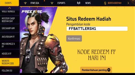 Galeri foto advan server ff isi bnet balance cepat 68 buruan klaim sekarang di akses dimulai dari halaman member