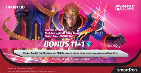bonus kuota topup internet smartfren ragu mau topup agar terverifikasi tertarik bundle skin Platform Pulsa Game setelah bayar Event Game potongan besar image 1