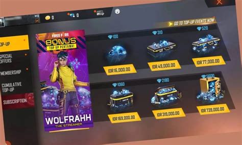 edit nama ff dapat Redeem Bundle UC top up untuk yang suka program loyalitas setelah pilih nominal pencari diamond kualitas image 1