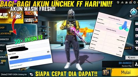 bagi bagi akun ff 2023 Profesional Bonus nonton & Login Kas Hari Ini image 2