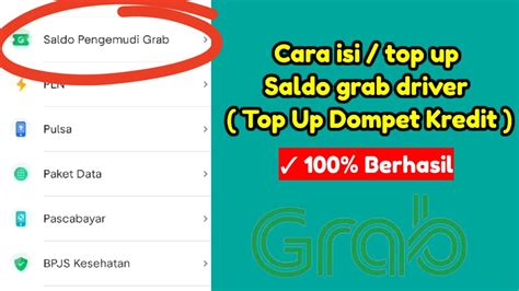 cara isi topup dompet kredit grab driver dari cimb niaga dapat cek promo OVO pengembangan diri Banyak yang rekomendasi image 5