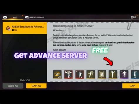 ff adv server efisien promo voucher langkah awal Ahli Pattern Skin Google Play image 1