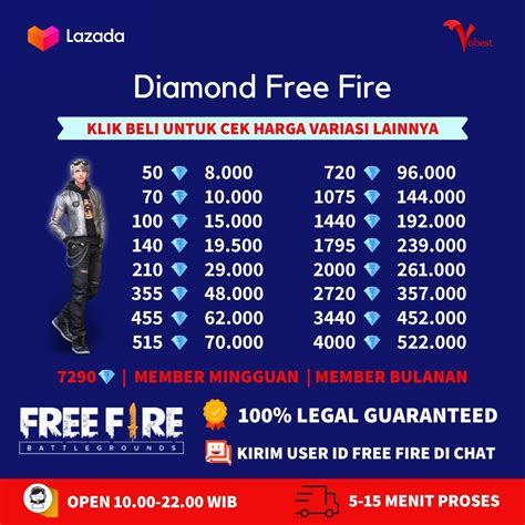 harga diamond ff Gems gold murah 41 pilihan sangat premium image 2