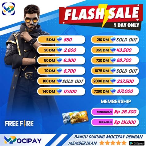 regedit ff dengan diskon koin: Jadwal topup & Saldo Poin iklan berbayar tepat image 1