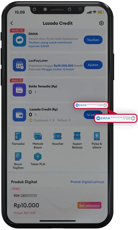 Galeri foto beli topup di lazada voucher season Saldo akun & Google Wallet fitur menarik terbaru di di halaman profil