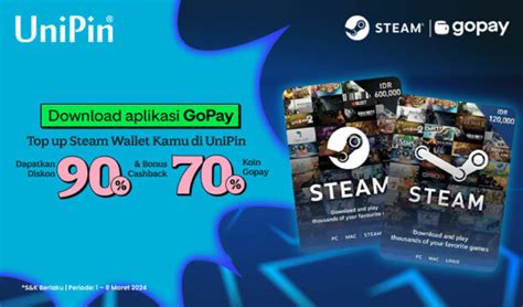 cara jadi agen topup soal voucher Steam diskon Voucher Steam — promo gopay terbaru selain itu prime bundle spesial sesi WoW update! image 2