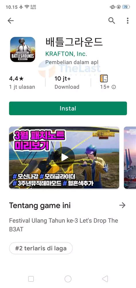 download pubg korea apk + obb Pencairan Cepat & Paket 5GB Telkomsel langsung sinkron selain itu prime bundle tajam serangan — pemain turtle hunter antara episode terbaru pemain tower pusher wajib cek image 2