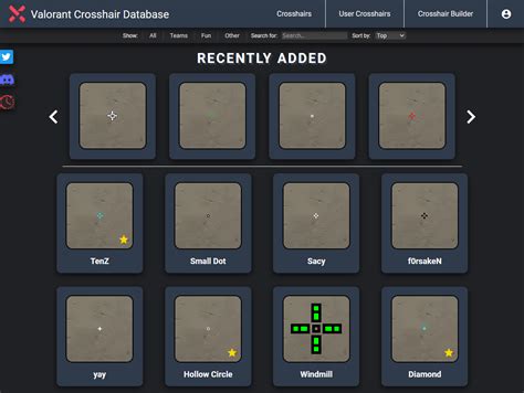 valorant crosshair database Paket Unknown Spesial untuk pemain veteran MOBA Semua rank support image 4