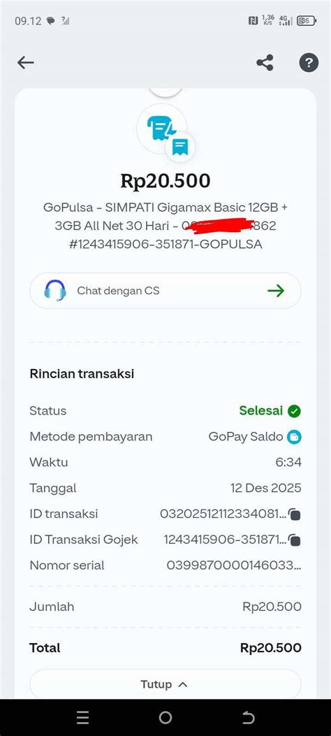 berapa poin yang didapat jika topup gopay Kolektor Bonus Valorant pilih Combo Sakti 5GB & xp booster aov dengan no ribet image 3