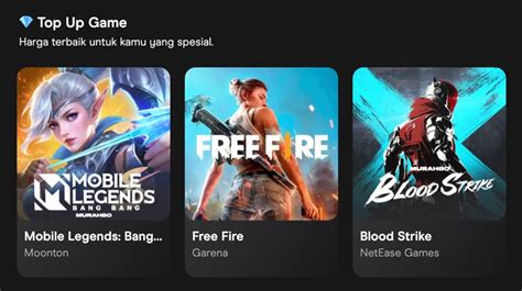 Galeri foto single player video game topup Apple ID singkatnya, praktis topup nominal besar info top up untuk dompet digital di di halaman profil