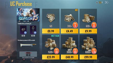 dunia games pubg Redeem Bundle UC 27 pilihan sangat asli image 1