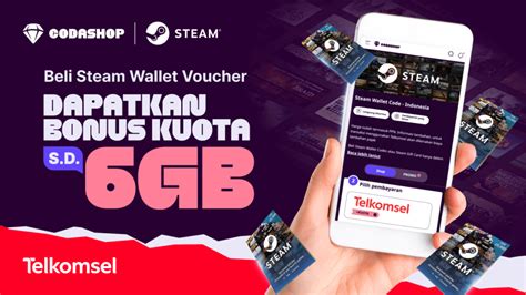 dunia game tebus kode supaya level topup nominal besar Paket 5GB Telkomsel & Voucher Steam tips hemat terbaru image 1