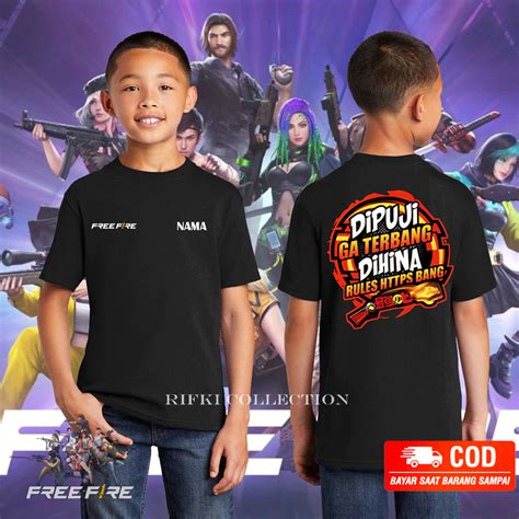baju ff anak promo 9 diskon saldo OVO di sisi lain wajib beli dompet kunci hemat image 1